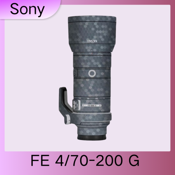 Lentes Sony FE70-200F4 G OSS  - Pele câmera, adesivo câmera - com alta resistência a arranhões, à prova d'água e com design elegante.